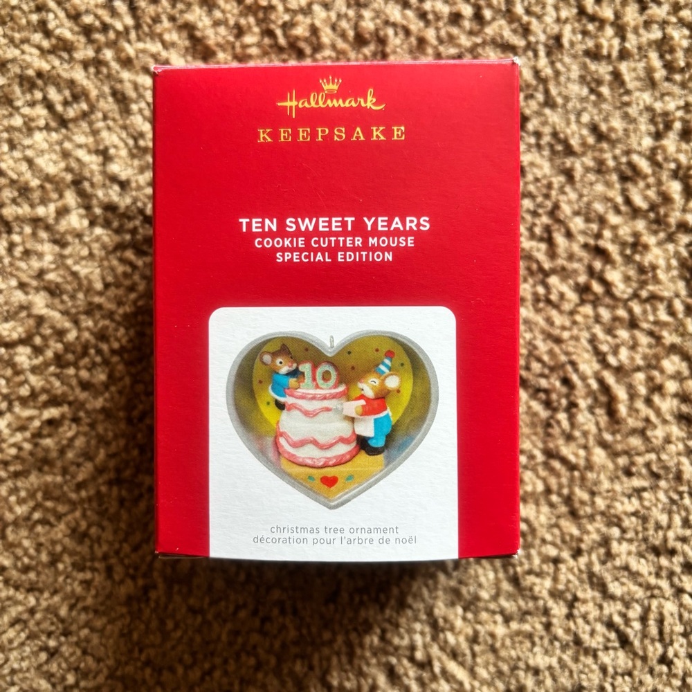 Hallmark Keepsake Ten Sweet Years Ornament